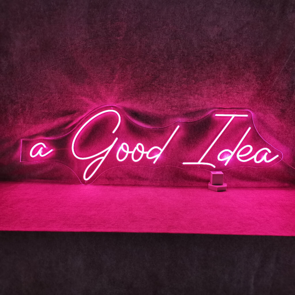 Insegna al neon "A Good Idea" - The Art Neon
