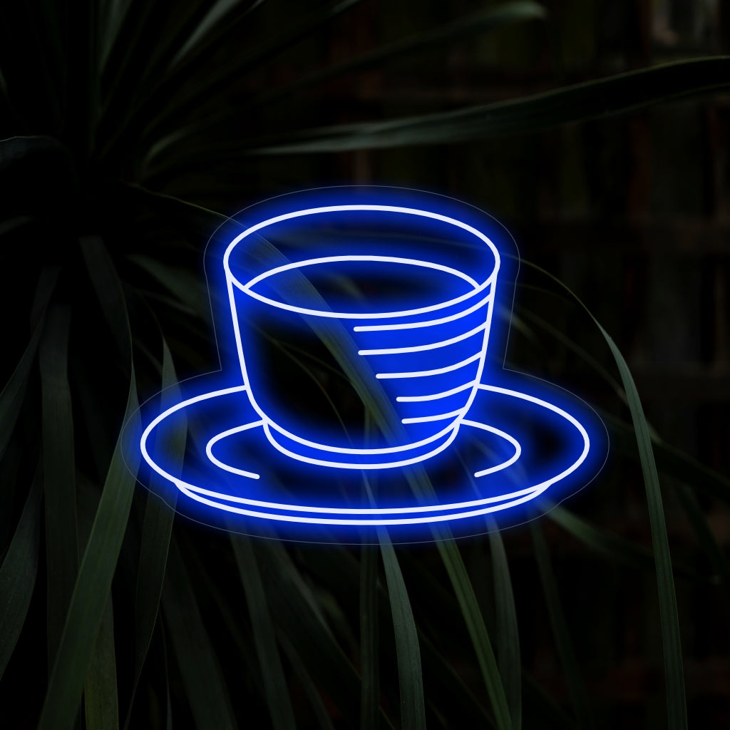 "Bowl of Hot Soup Neon Sign" er en smagfuld tilføjelse til restaurantindretning, med den kunstneriske repræsentation af en skål varm suppe med en underkop nedenunder. Oplys dit rum med det varme og indbydende skær fra dette kulinarisk inspirerede neonlys.