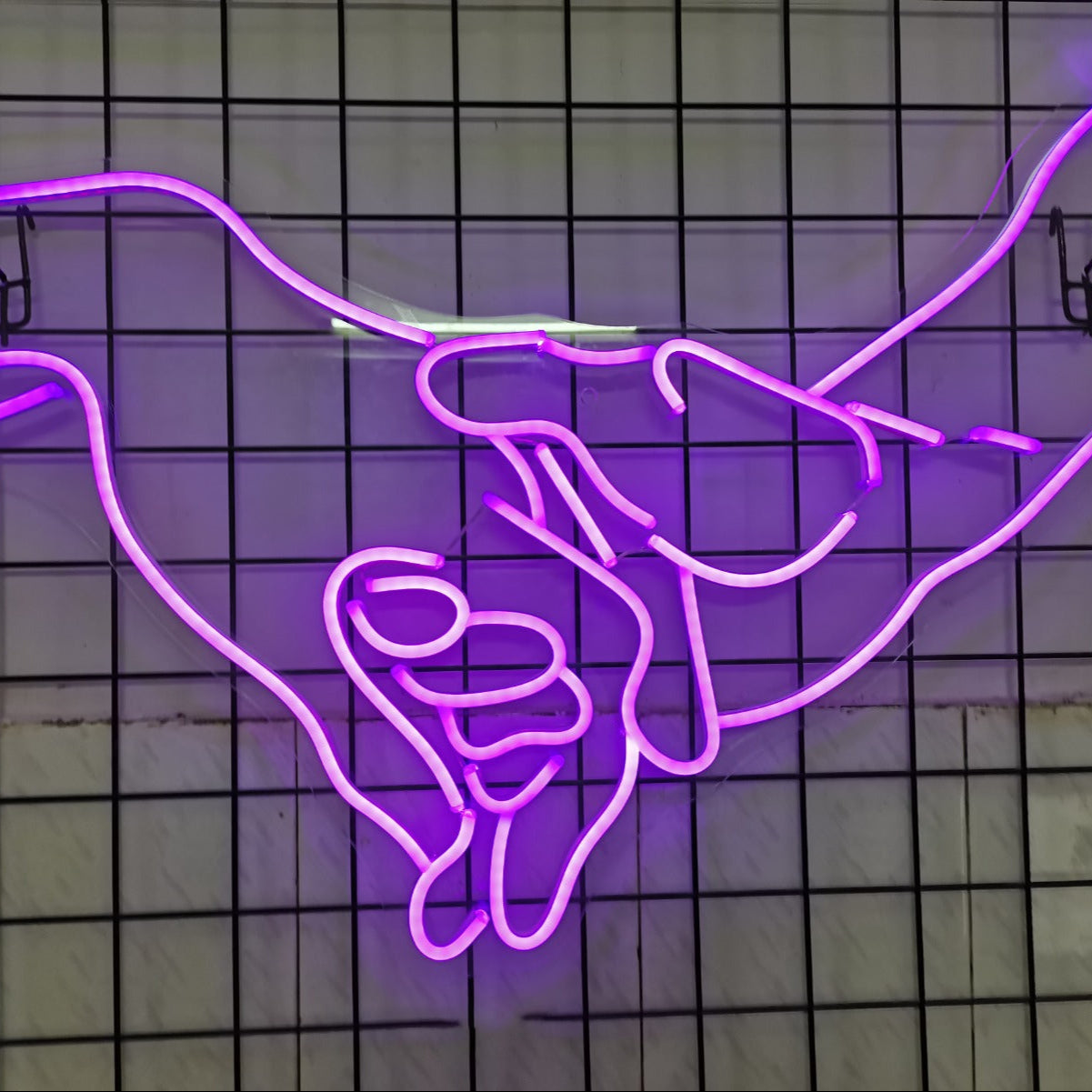 Loving Hands Neon Sign