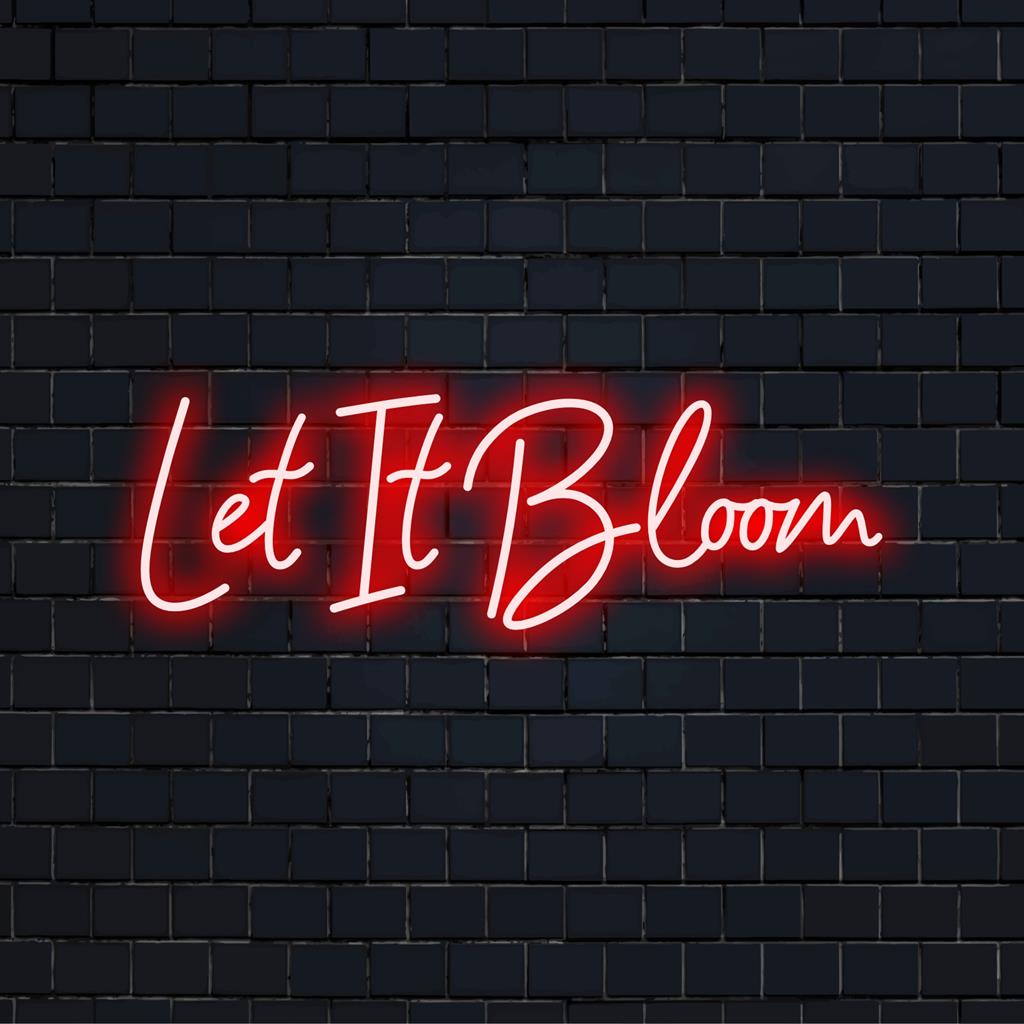 Żywy neon LED Let It Bloom to przyciągający wzrok neonowy element dekoracyjny, który doskonale wkomponuje się w wystrój każdego wnętrza.