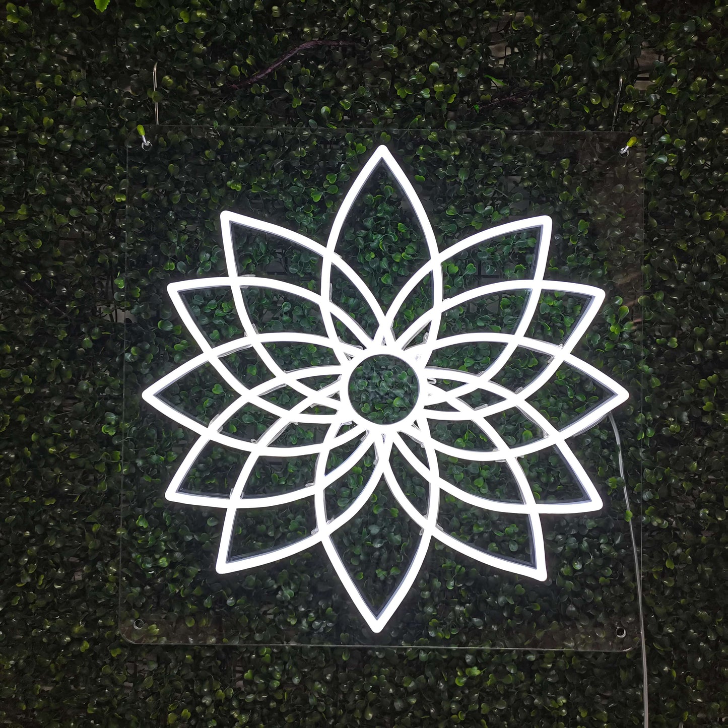 Mandala Flower Neon Sign - The Art Neon