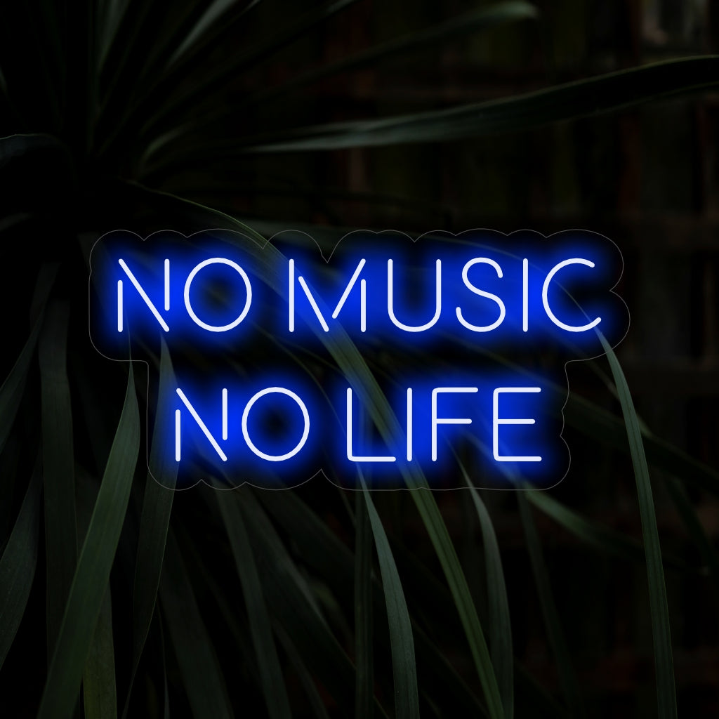 Το "No Music No Life Neon Sign" είναι μια μουσική και ζωντανή προσθήκη, ιδανική για χώρους που γιορτάζουν τη δύναμη της μουσικής. Φωτίστε με μελωδική έμπνευση!
