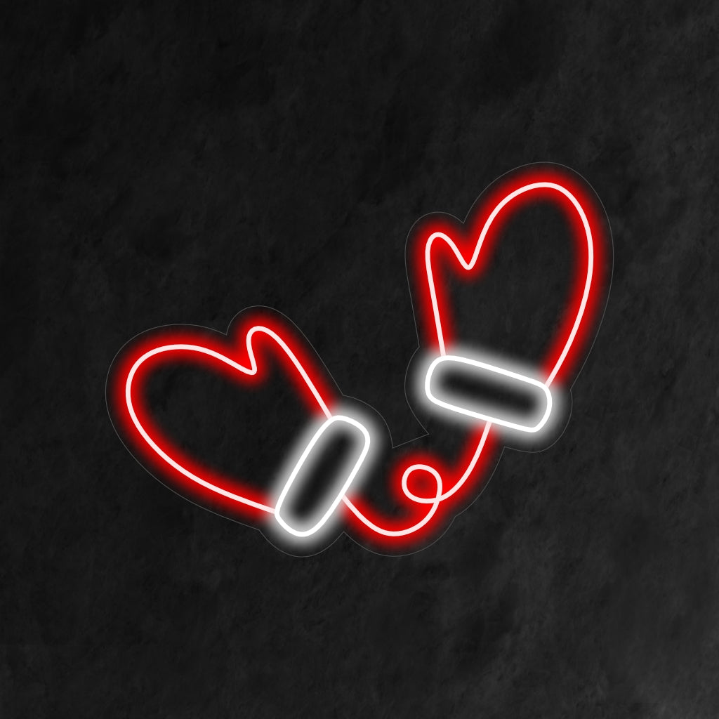 "Pair Christmas Gloves Neon Sign" er en festlig og hyggelig tilføjelse, perfekt til rum, der omfavner ferieånden med varme og charme. Oplys med årstidens jubel!
