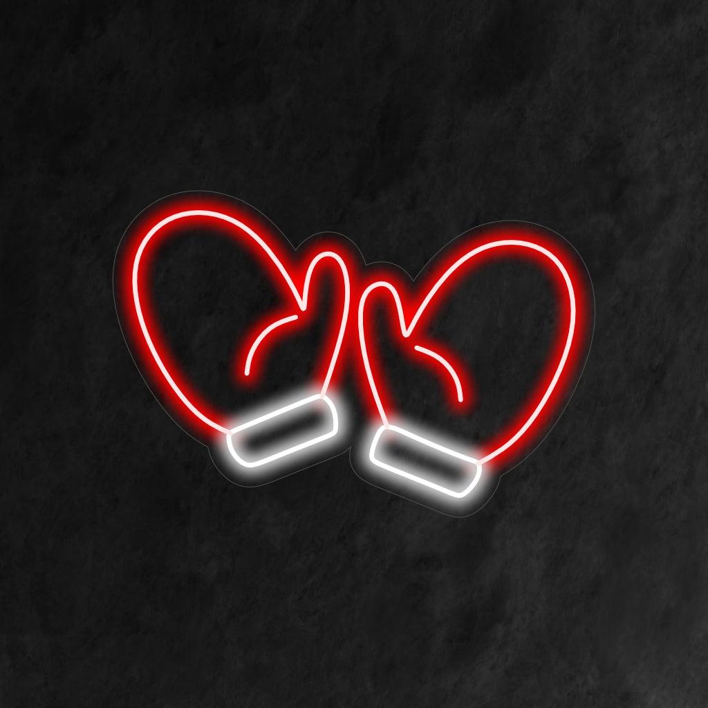 "Pair Winter Gloves Neon Sign" er en hyggelig og sæsonbestemt tilføjelse, perfekt til rum, der fanger vinterens varme og komfort. Oplys med et strejf af koldt vejr charme!