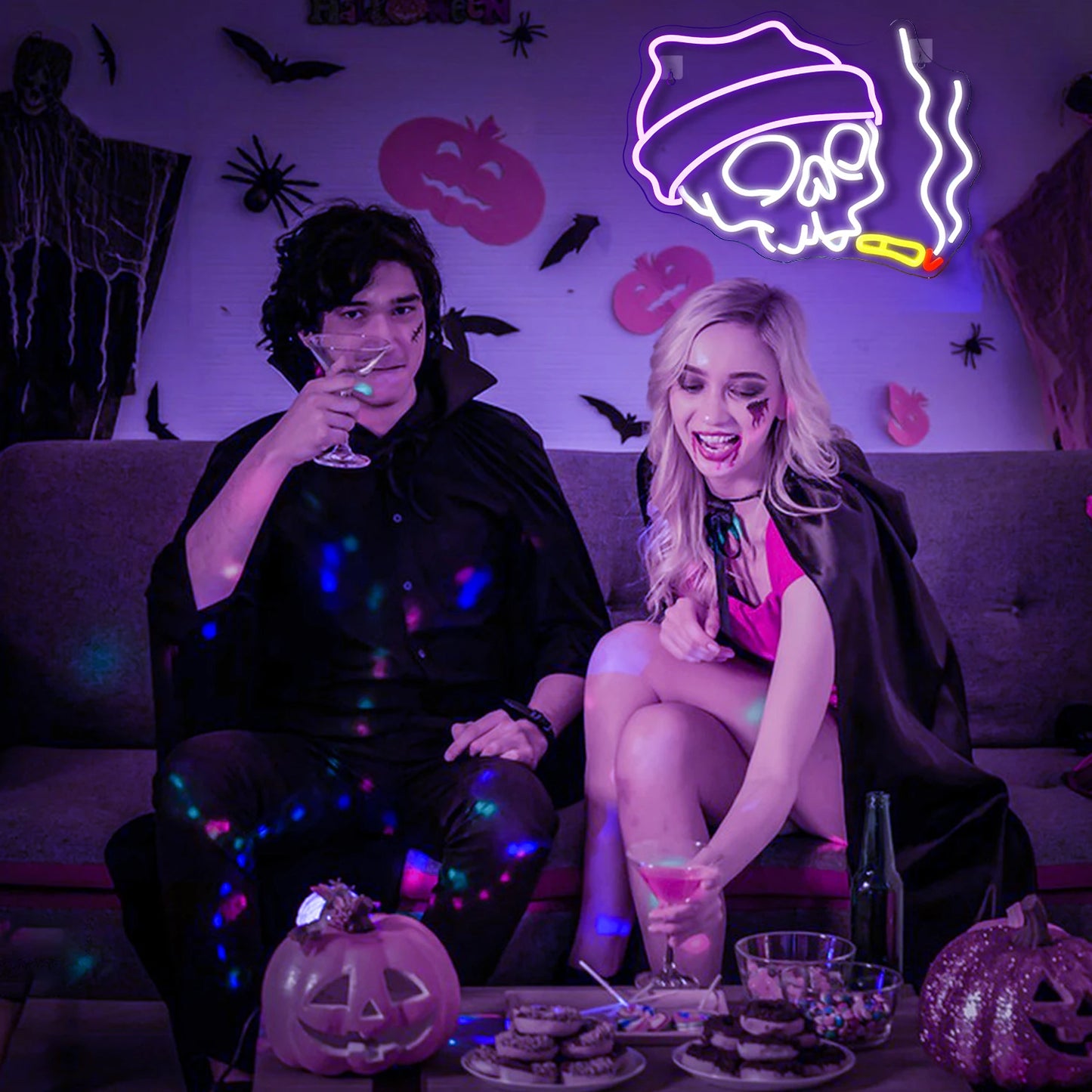 Kolju 5 V USB LED-neoonmärk – eelarvesõbralik