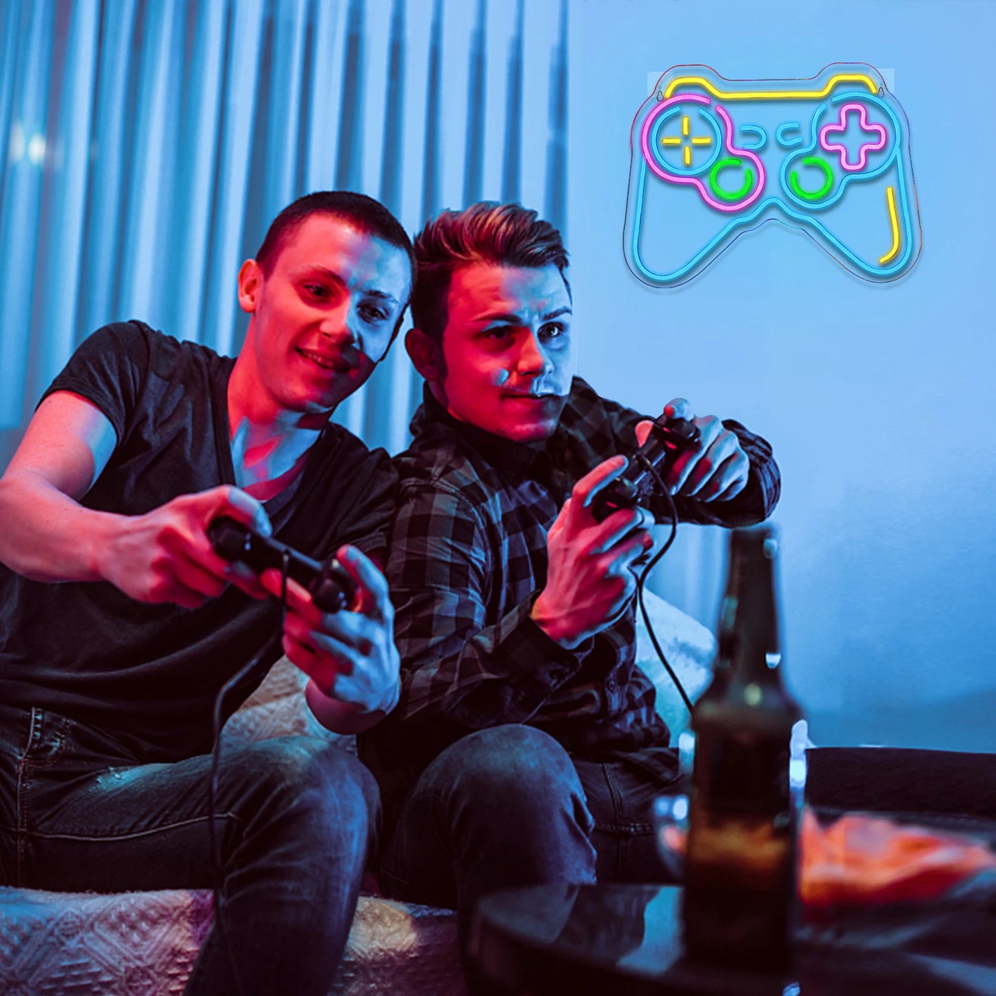 Decoración para Sala de Juegos - Letrero LED USB 5V Económico