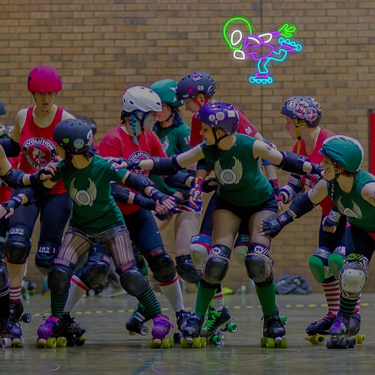 Insegna al neon a LED USB Alien 5V - Economica