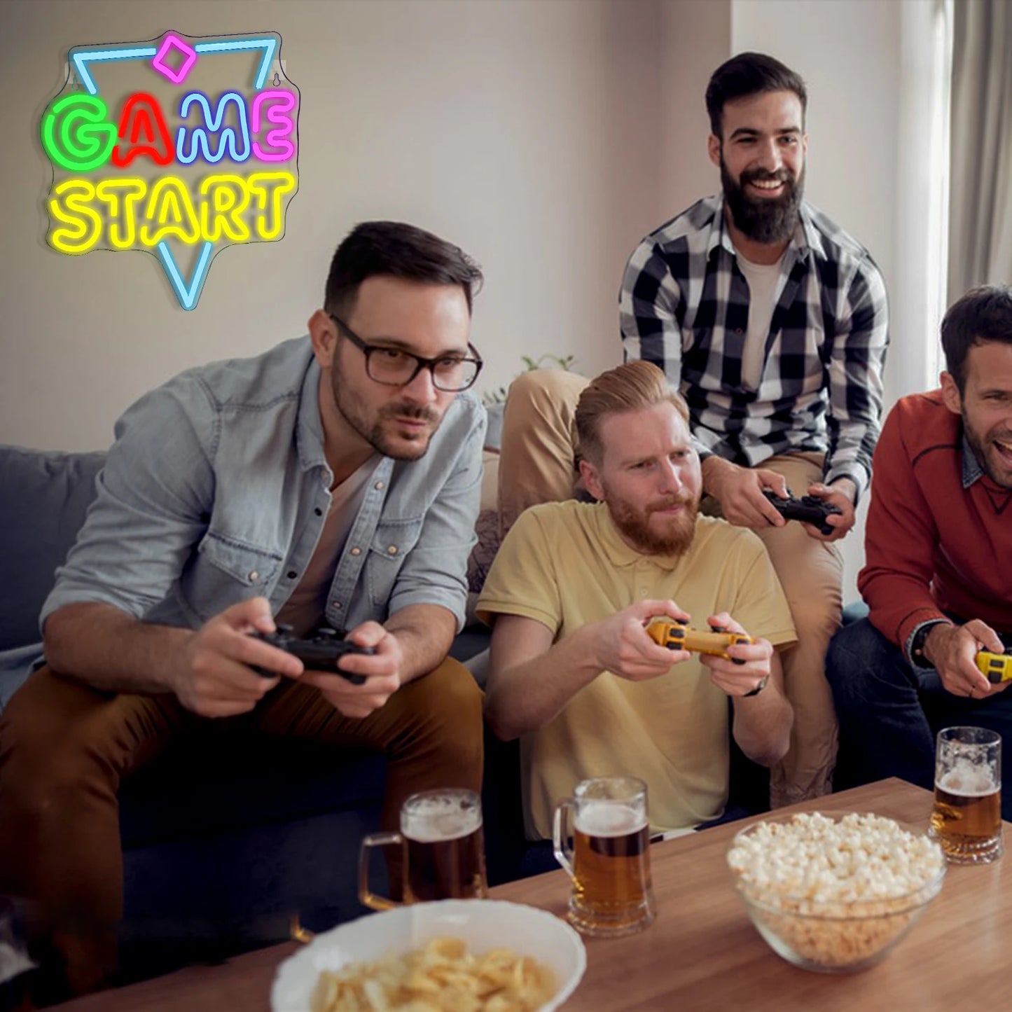 Mängu algus 5 V USB LED neoonmärk – eelarvesõbralik