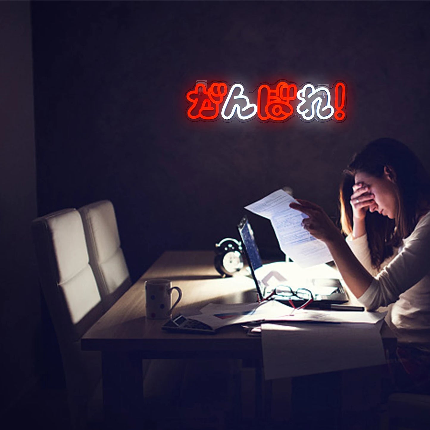 Enseigne LED USB 5V "Come On" - Économique