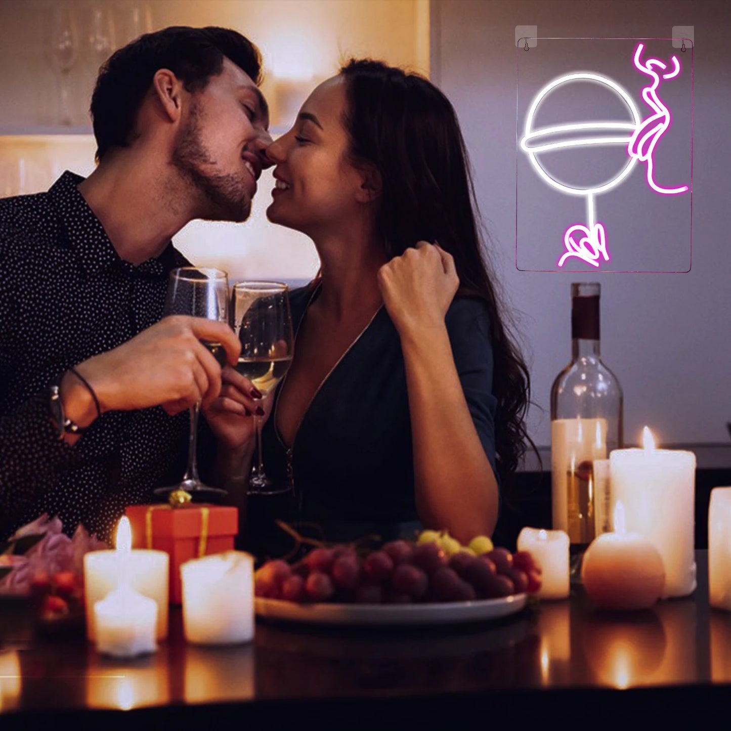 Cartel LED 5V USB para Fiestas - Económico