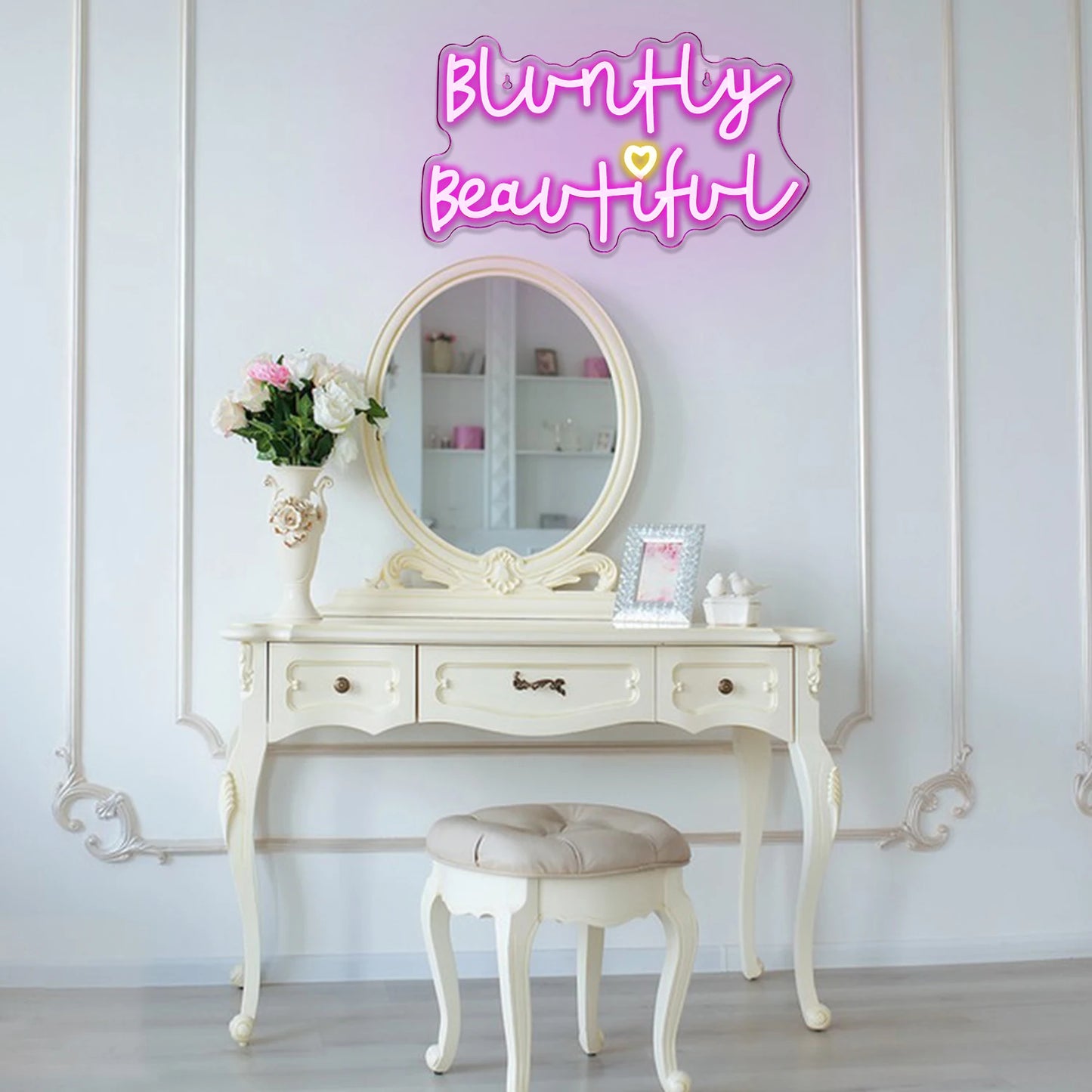 Cartel LED Bluntly Beautiful 5V USB - Económico