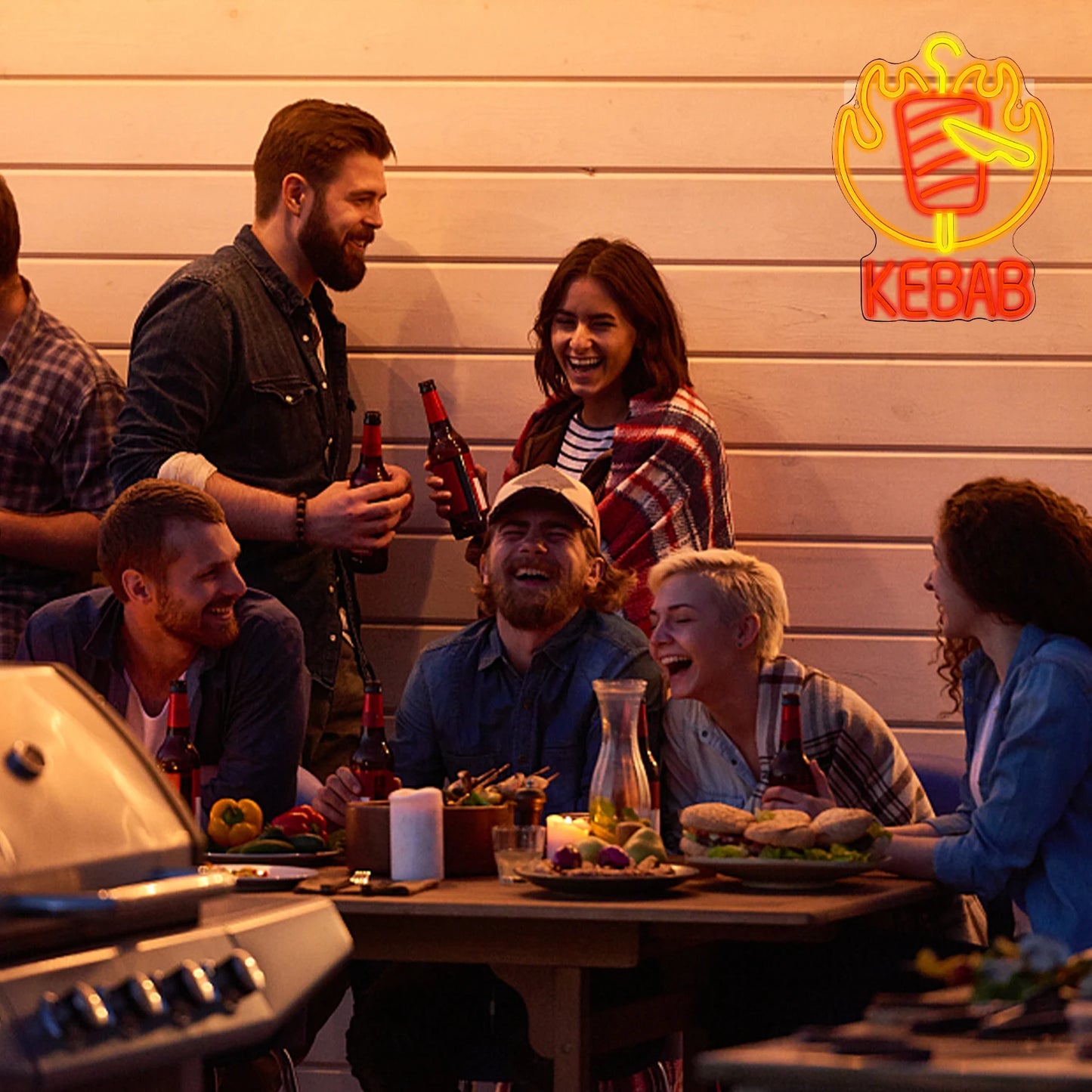 Neon LED USB 5V "Kebab" - Przyjazny dla budżetu