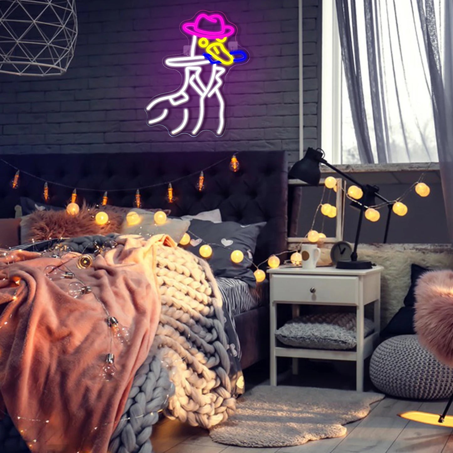 Πάπια Καουμπόι 5V USB Πινακίδα LED - Οικονομική Τιμή