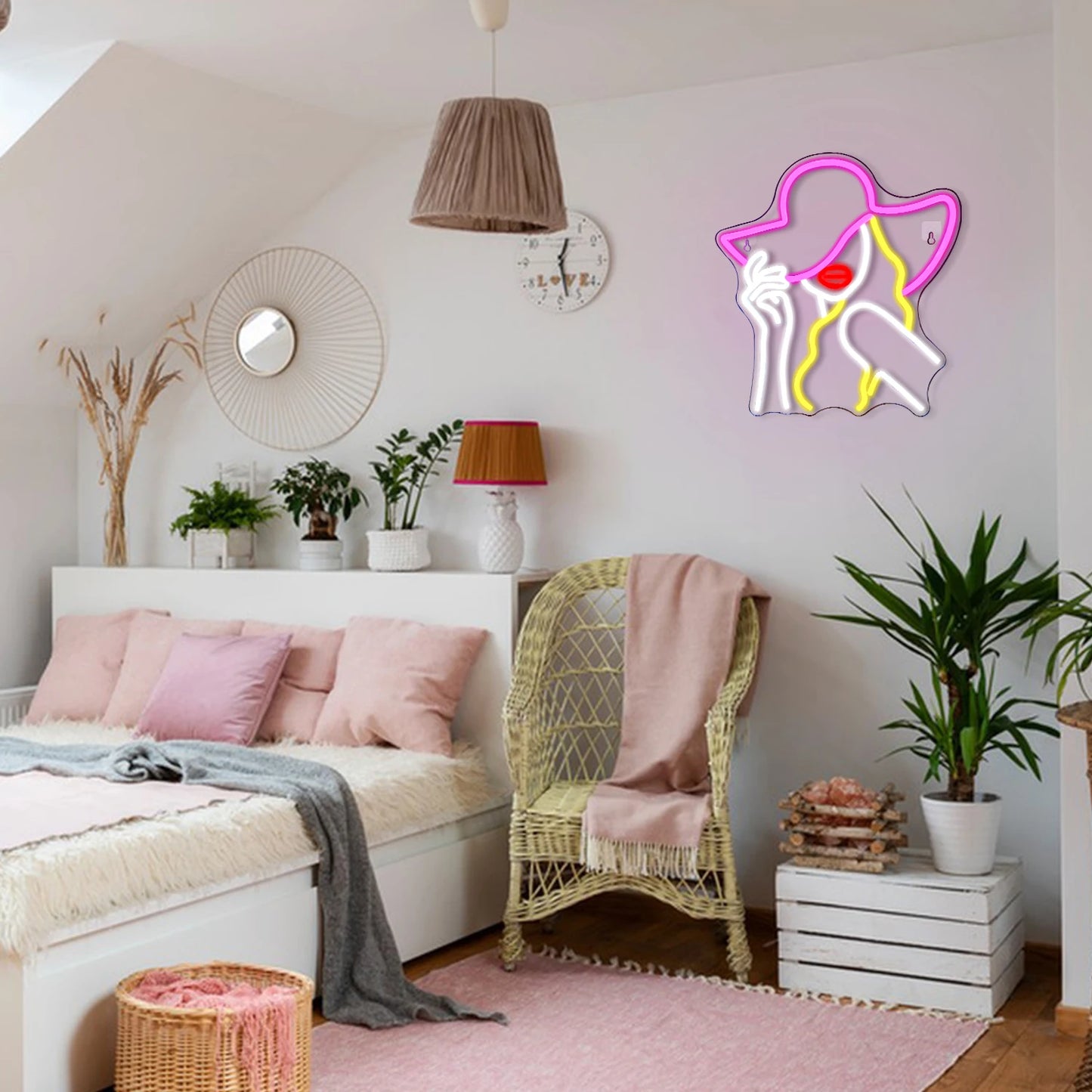 Kauboi müts 5 V USB LED neoonmärk – eelarvesõbralik