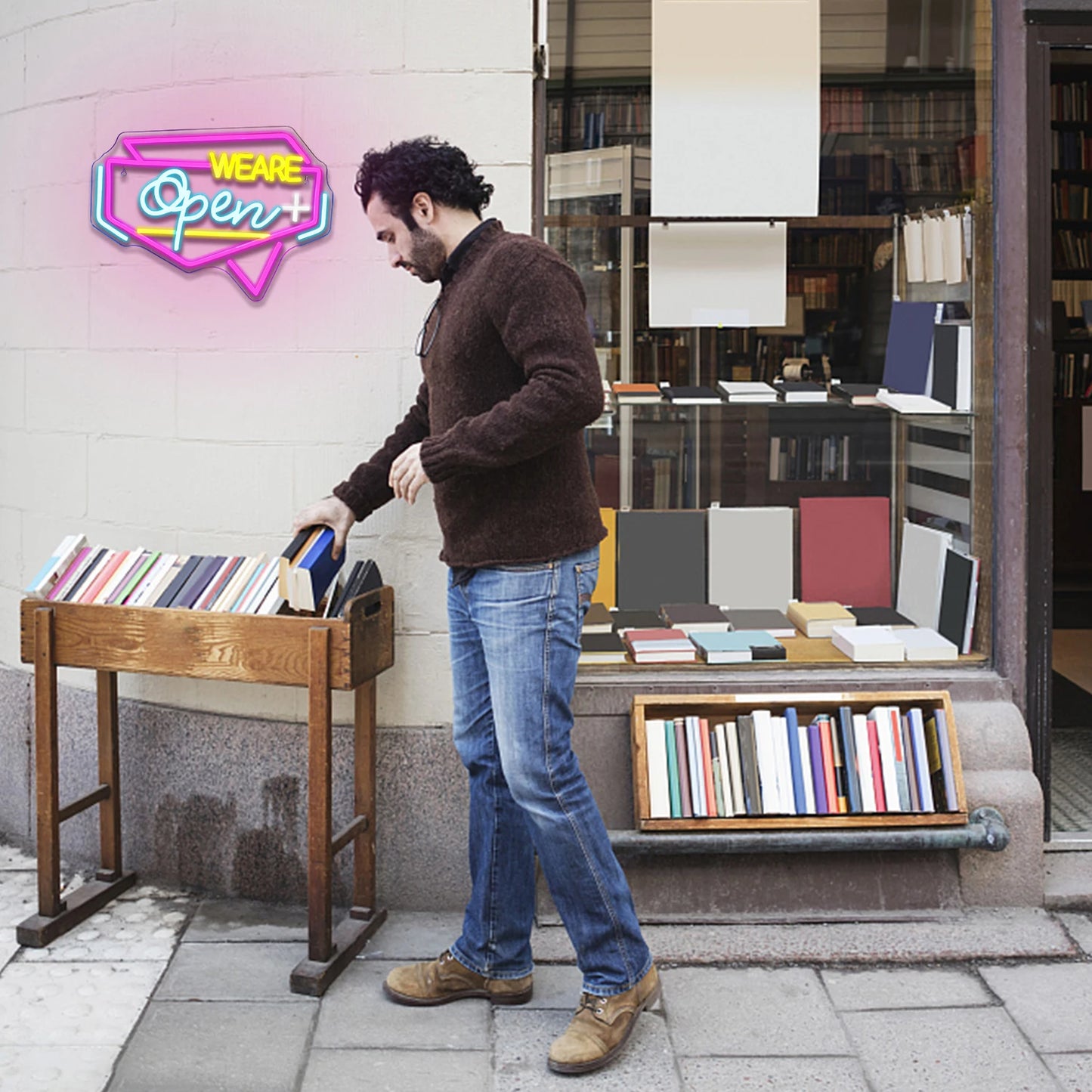 Avatud 5 V USB LED-neoonmärk – eelarvesõbralik