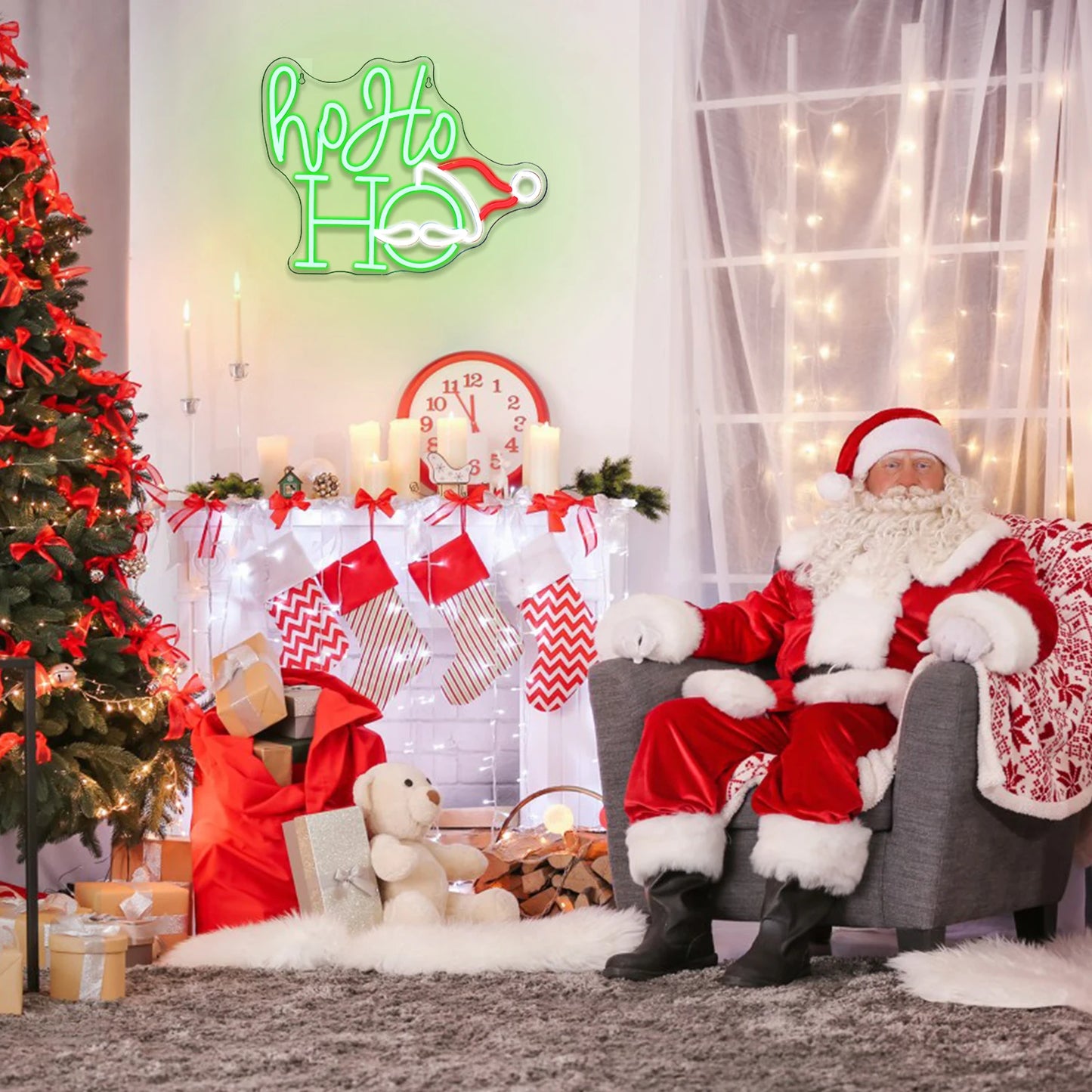 Häid jõule 5 V USB LED-neoonmärk – eelarvesõbralik