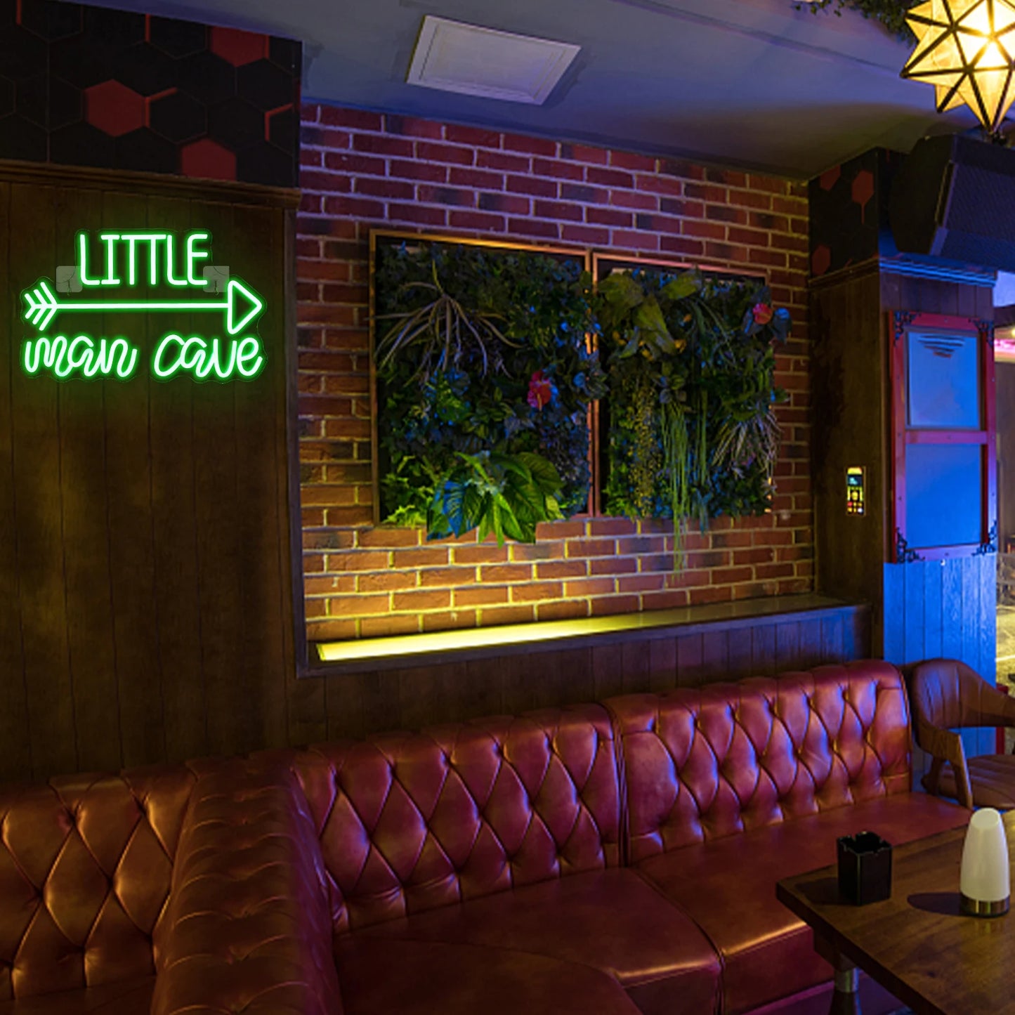 Man Cave 5 V USB LED-neoonmärk – eelarvesõbralik