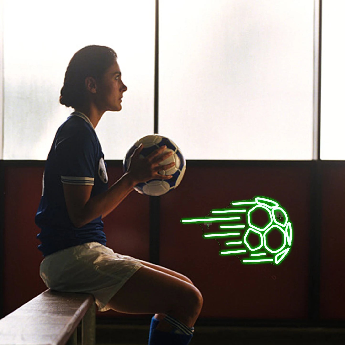 Πινακίδα LED Ποδόσφαιρο με USB 5V - Οικονομική Επιλογή