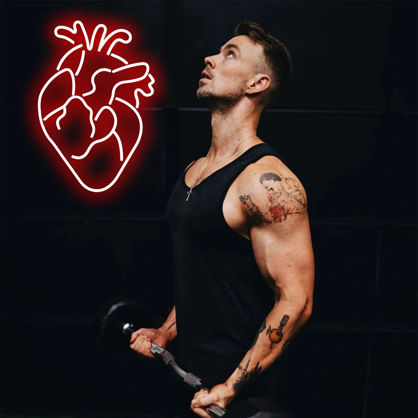 Cartel LED de Corazón 5V USB - Económico