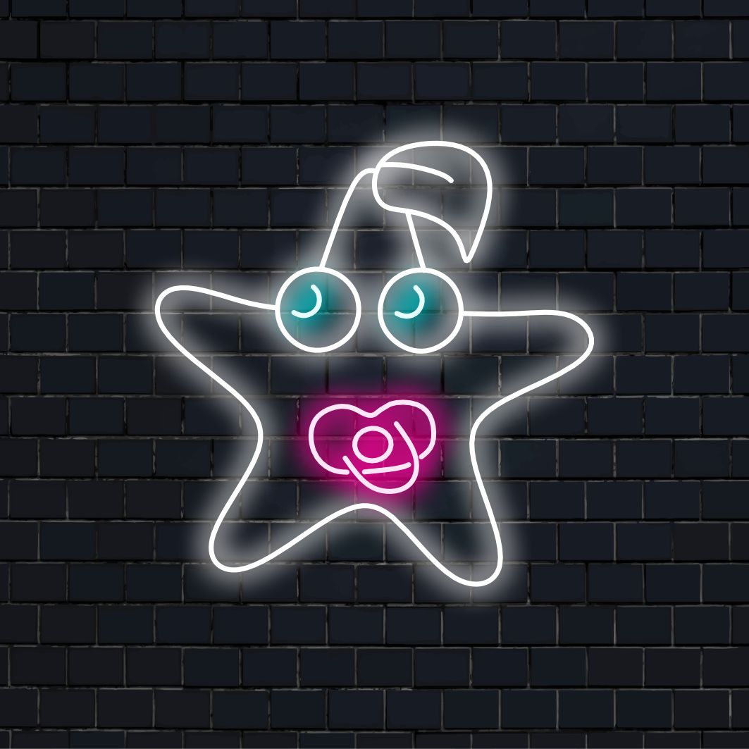"Starry Night Star Neon Sign" forvandler dit rum til et himmelsk mesterværk med sit blændende stjernedesign og fascinerende glød, hvilket skaber en fortryllende og drømmende atmosfære.