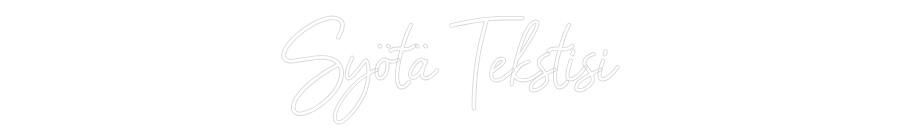 Mukautettu led neon: