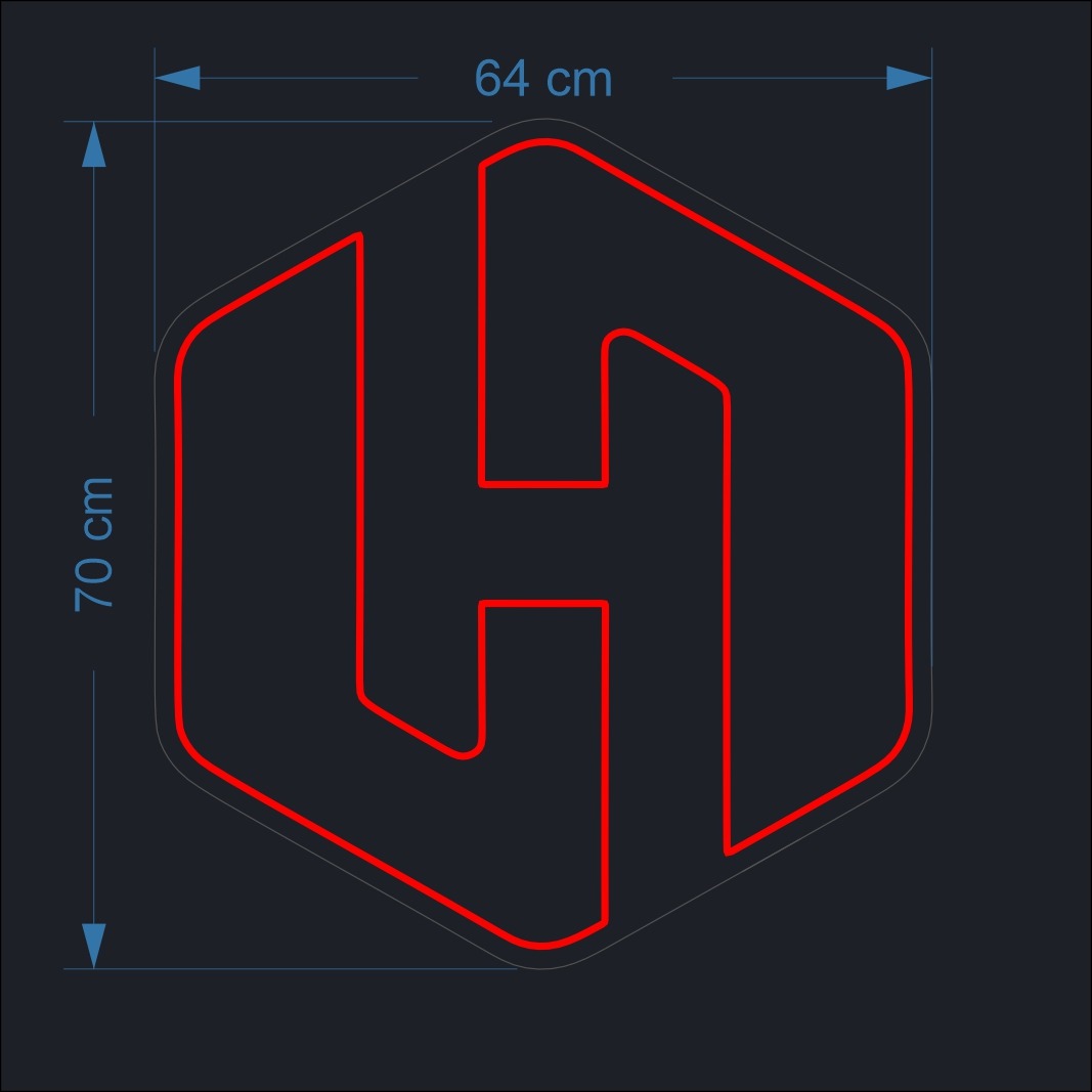 Prilagođeni neonski natpis – Hercegovina.info