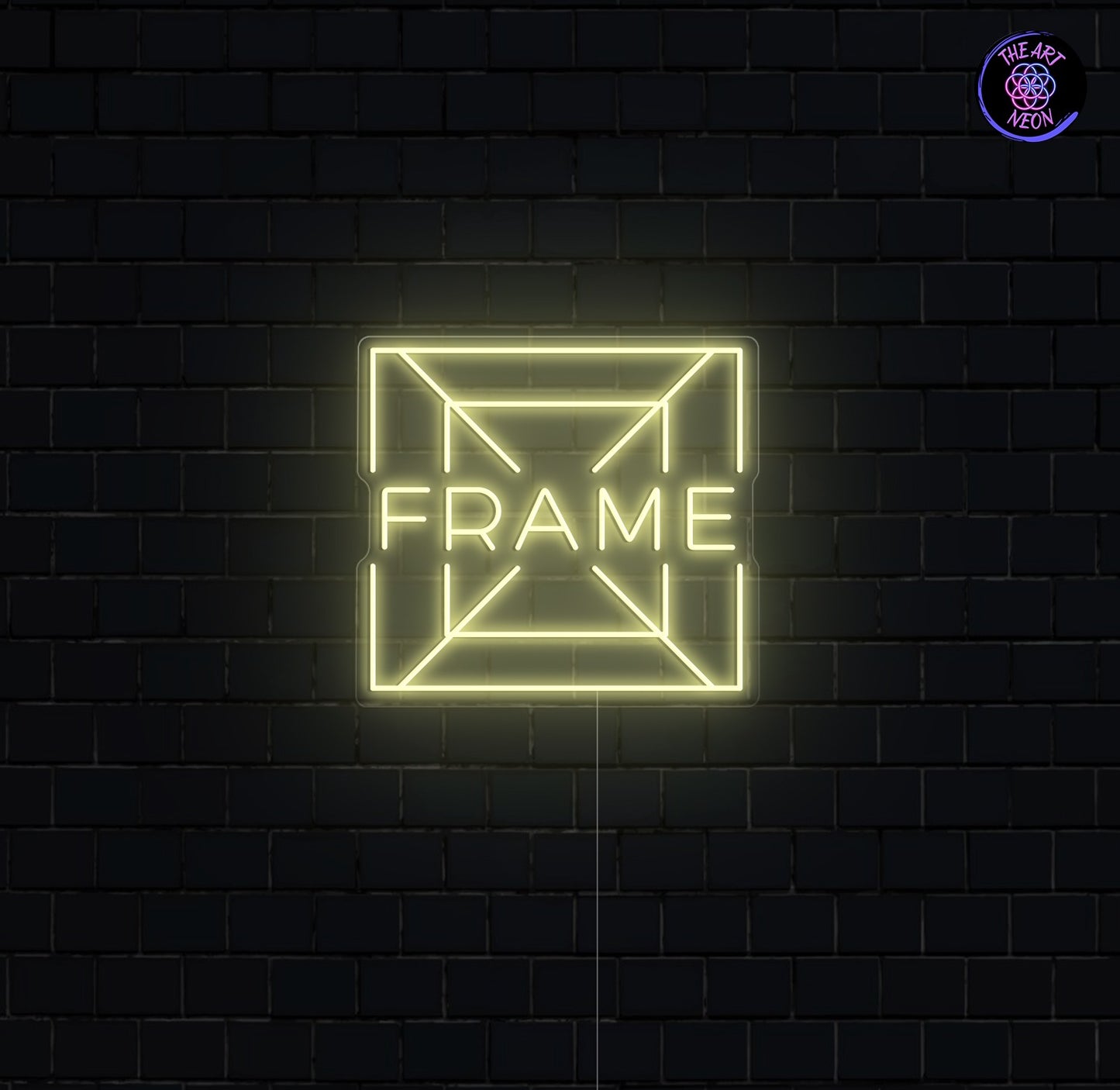 Letreiro LED Neon Personalizado – FRAME