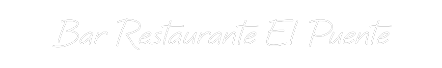 Neon po meri: Bar Restavracija...