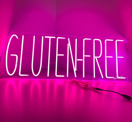 Gluten Free Neon Sign - The Art Neon