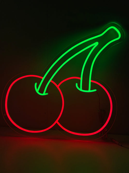 Trešnja neonski natpis