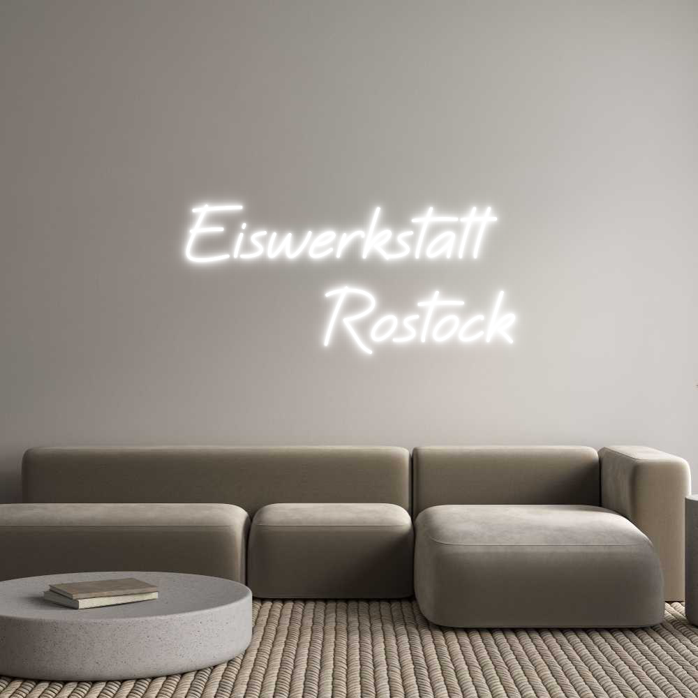 Custom Neon: Eiswerkstatt ...