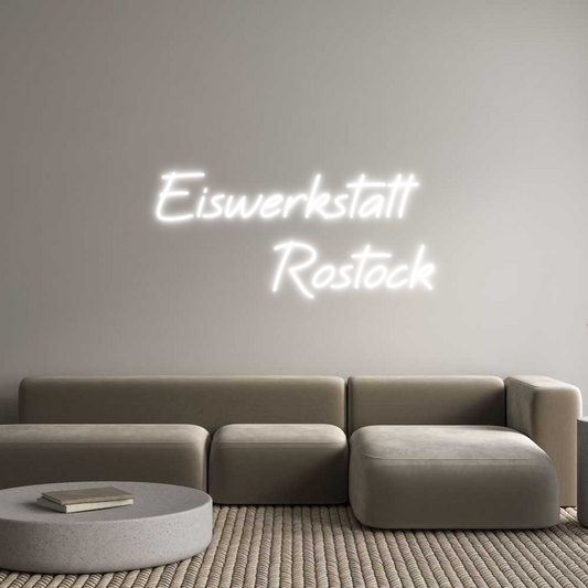 Custom Neon: Eiswerkstatt ...