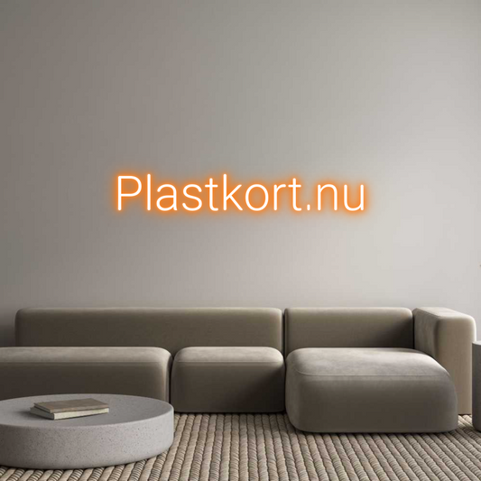 Neon po meri: Plastkort.nu