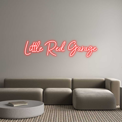 Custom Neon: Little Red Ga...