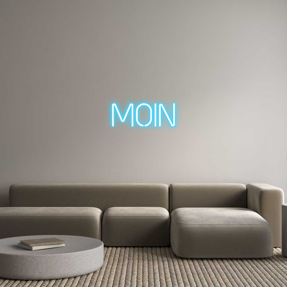 Individuelles Neon: moin