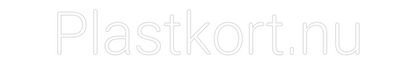 Custom Neon: Plastkort.nu