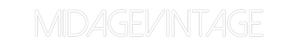 Neon po meri: Midagevintage