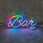 Neonski natpis za bar - umjetnički neon