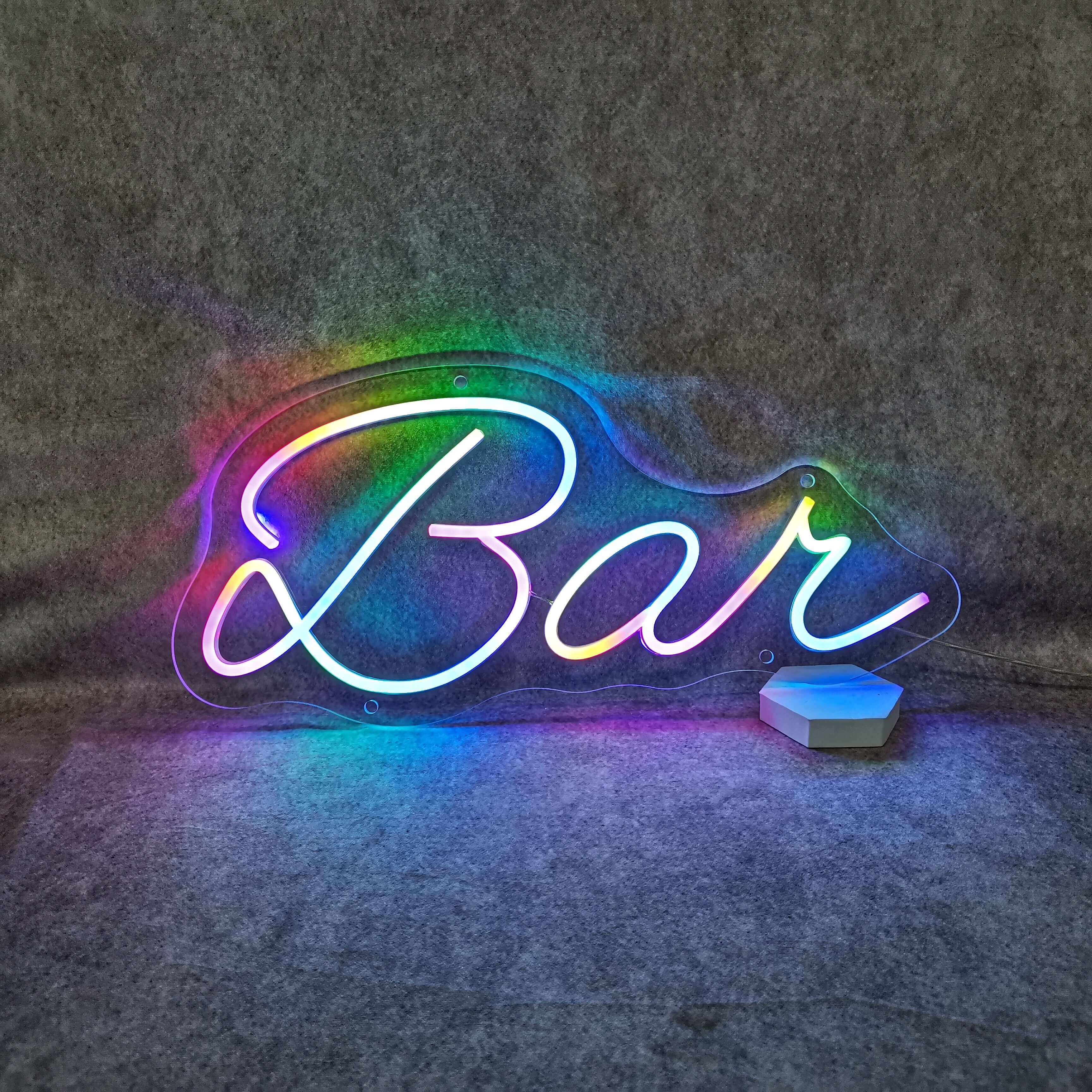 Neonski natpis za bar - umjetnički neon