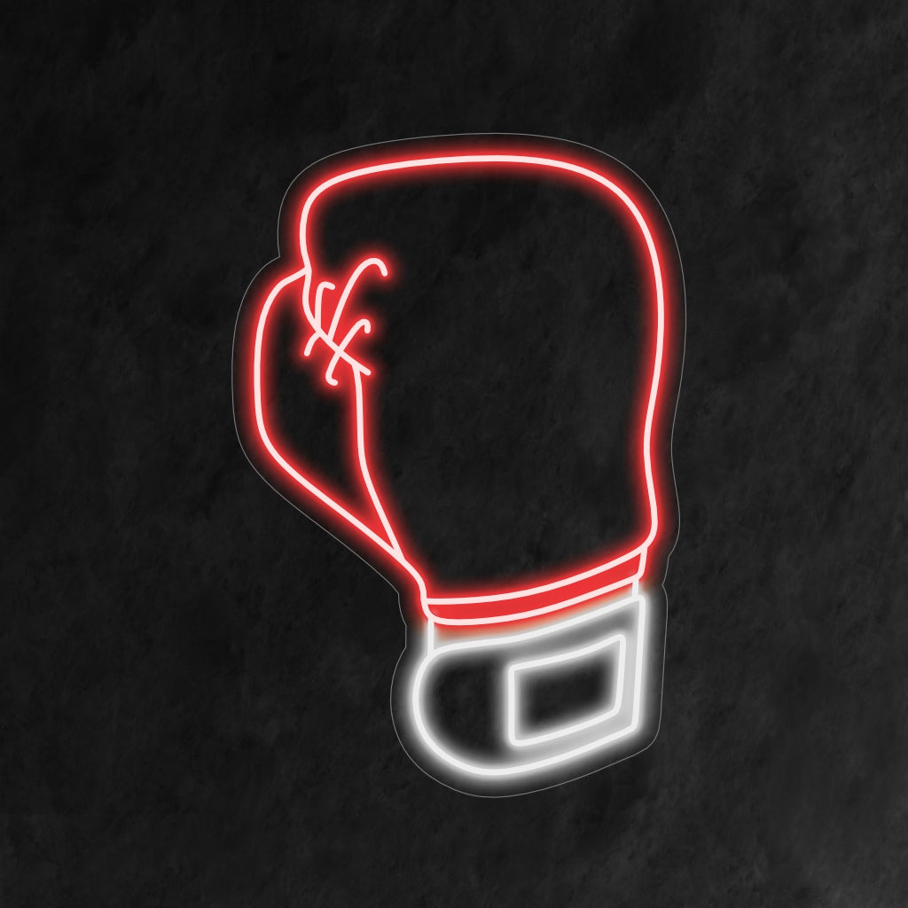 Boxing Gloves Neon Sign | Neon Knockout | The Art Neon