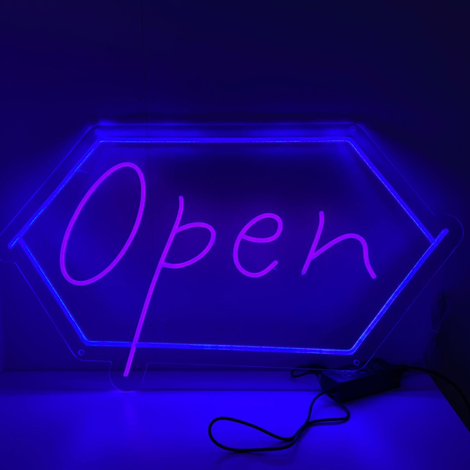 Welcoming Glow: Open Neon Sign | The Art Neon
