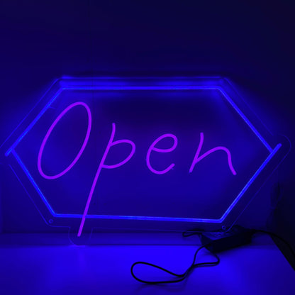 Open Neonski znak