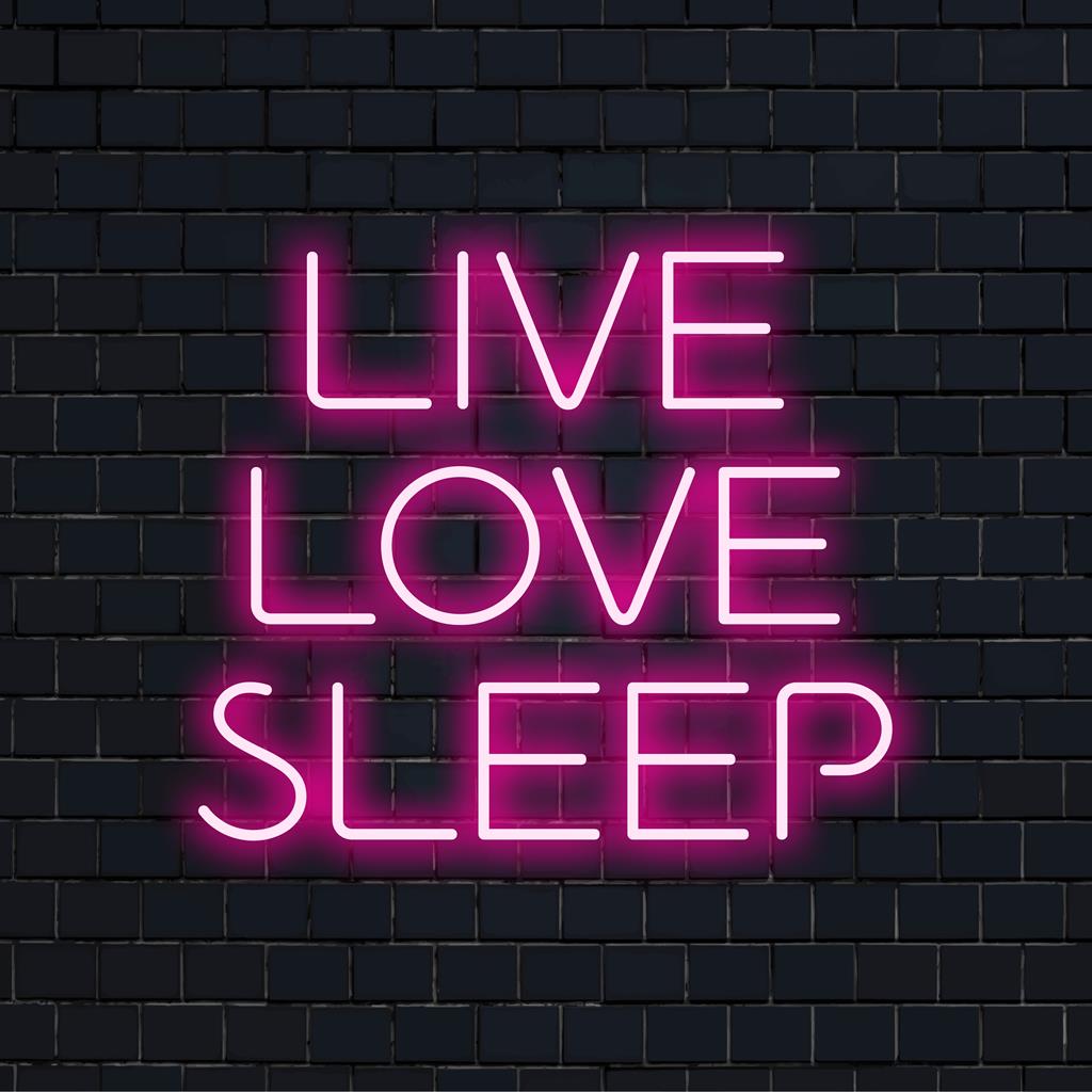 Custom neon sign with cozy vibes; modern LED light decor in script font, perfect for any room’s ambiance.