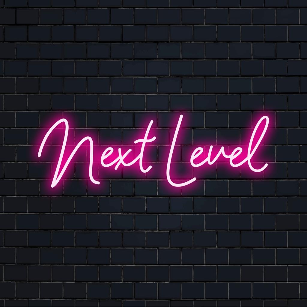 Custom LED neon sign in vibrant hues, perfect for adding a unique glow to any space; next-level personalized neon decor.