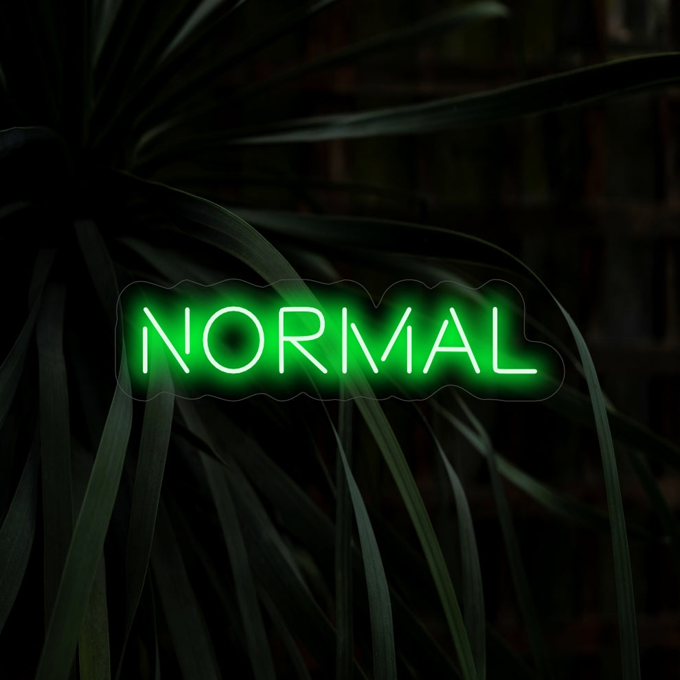 Define Your Own Normal: 'Normal' Neon Sign by The Art Neon