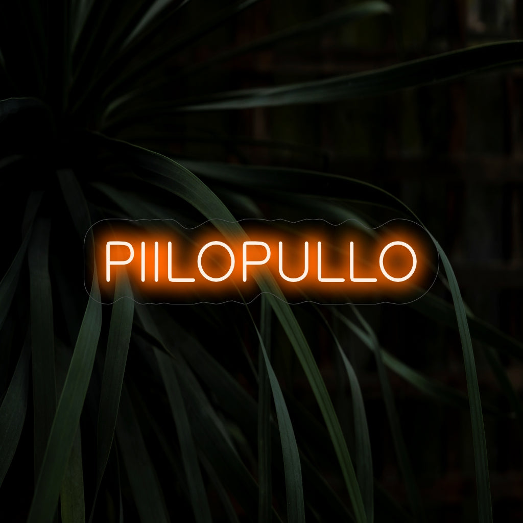 Neon „Pillopullo” to zabawny i wyjątkowy dodatek, idealny do przestrzeni, które emanują kapryśną i beztroską atmosferą. Rozświetl fińskim urokiem i zabawą!