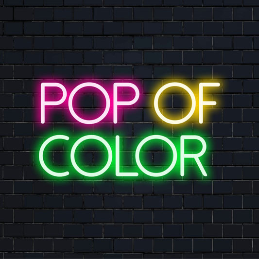 Enseigne néon LED personnalisée et éclatante, idéale pour ajouter une touche de couleur à n'importe quel espace. Idéale pour une décoration néon personnalisée.