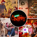 Merry Christmas – LED-neon felirat (5 V USB)
