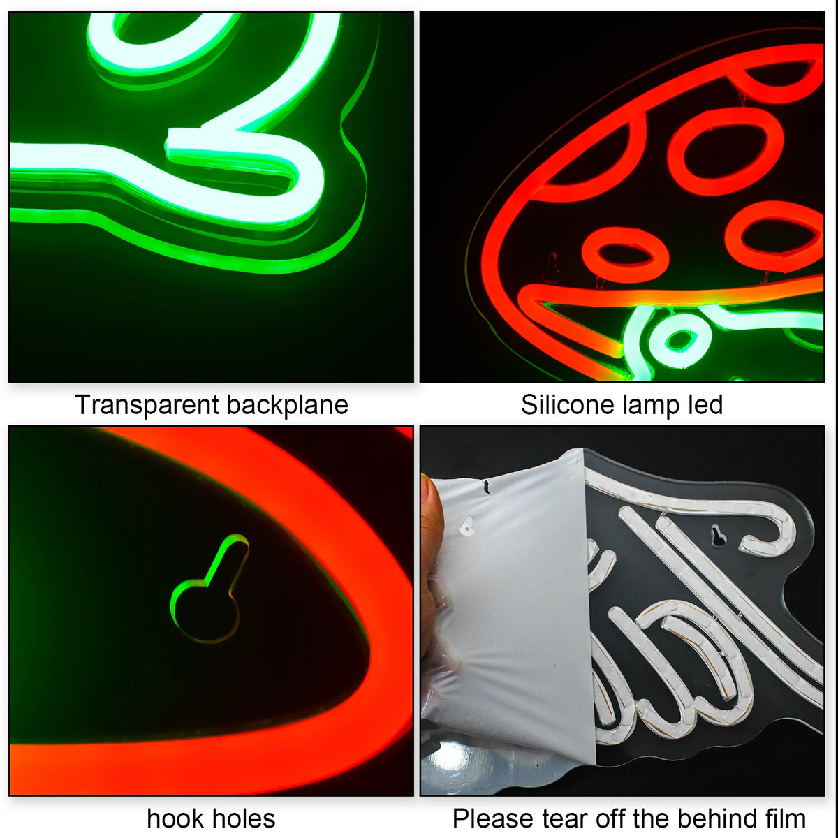 Sød animefrø – LED-lysskilt (5 V USB)