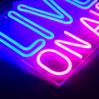 Live On Air – LED neonski napis (5 V USB)